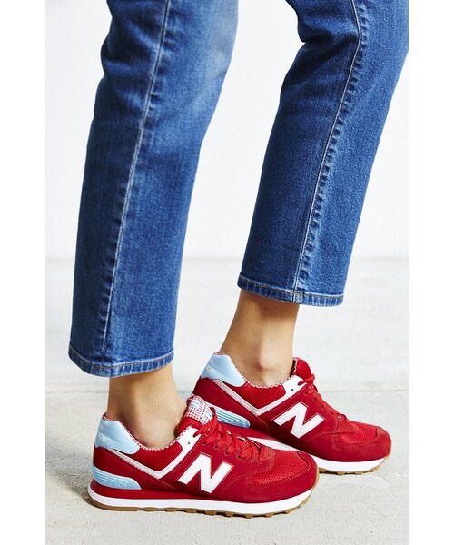 NEW BALANCE(ニューバランス)の「New Balance Picnic Running Sneaker(スニーカー・レディース・Blue/Red/Yellow・6/7/7.5/8/8.5/9/10)」の9枚目の写真