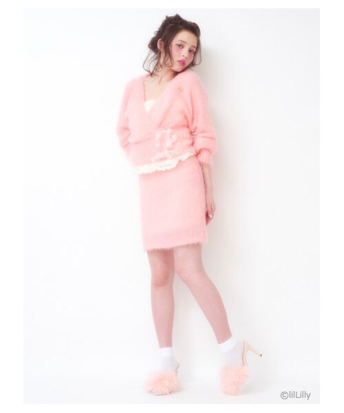 lilLilly（リルリリー）の「LILICIOUSフェザーFURミュール（）」 - WEAR
