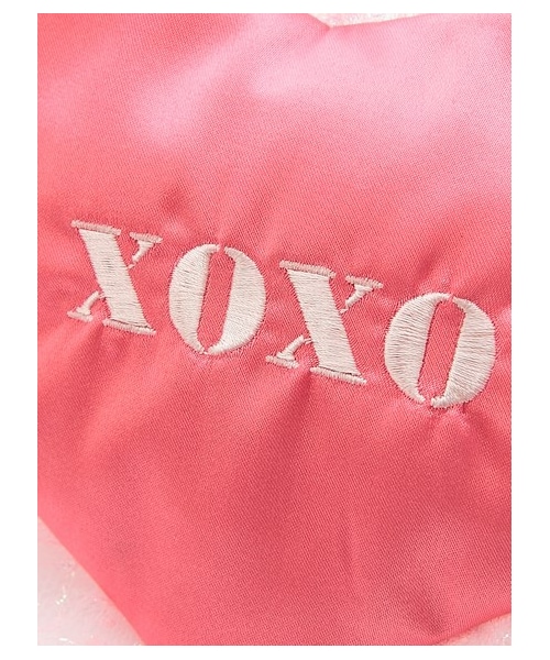lilLilly（リルリリー）の「LILICIOUS xoxoハートフリルポーチ