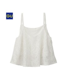 GU | （GU）フレアレースビスチェ(トップス)