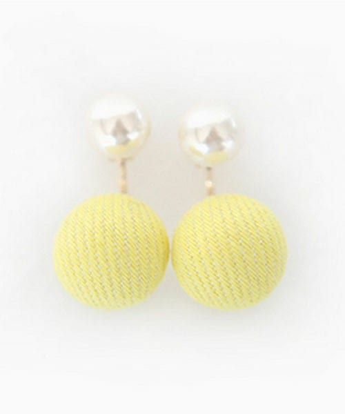 DHOLIC（ディーホリック）の「パール&パステルカラーボールピアス（ピアス（両耳用）・レディース・ピンク/イエロー/ディープブルーデニム/ライトブルーデニム/アイボリー・FREE）」の5枚目の写真