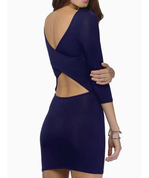backless bodycon