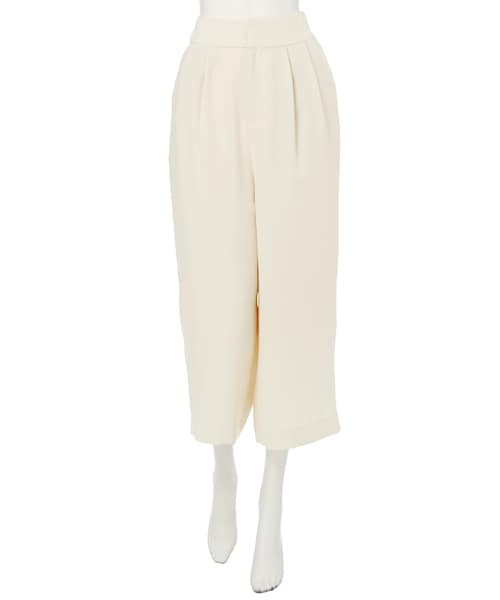 dazzlin（ダズリン）の「【W】クロップドワイドパンツ（パンツ・レディース・ホワイト/ブラック/ベージュ・S/M）」の3枚目の写真