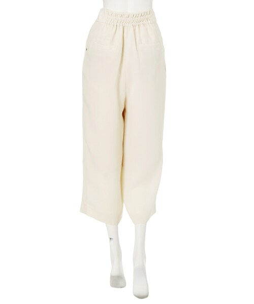 dazzlin（ダズリン）の「【W】クロップドワイドパンツ（パンツ・レディース・ホワイト/ブラック/ベージュ・S/M）」の6枚目の写真