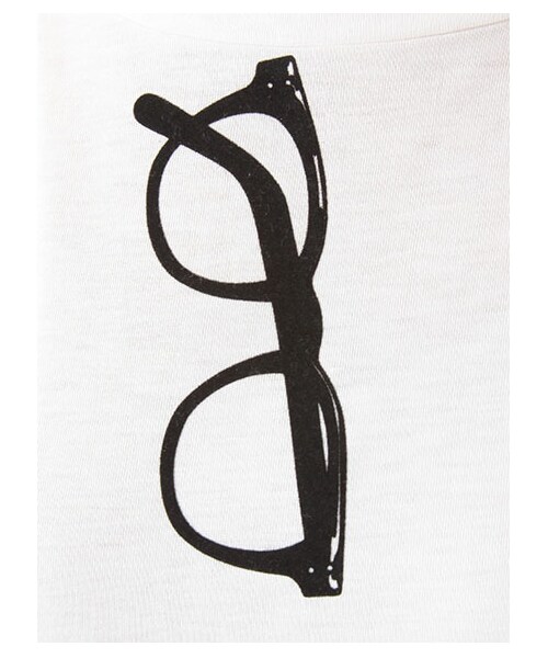 earth music&ecology(アースミュージックアンドエコロジー)の「モチーフTシャツ(トップス・レディース・オフホワイト/杢ライトグレー/ブラック/ピンクベージュ・F)」の10枚目の写真