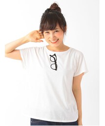 earth music&ecology | モチーフTシャツ(トップス)