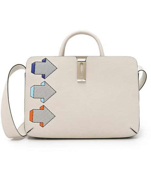 ANYA HINDMARCH（アニヤハインドマーチ）の「Anya Hindmarch Albion Top Handle Arrows Bag（ショルダーバッグ）」 WEAR