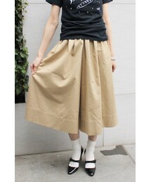 EDIT. FOR LULU | ◆予約◆ECUI Cotton Denim Wide-leg キュロット(パンツ)