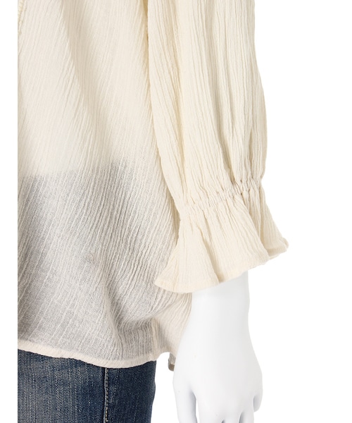 Ungrid（アングリッド）の「オフショルコットンブラウス（トップス・レディース・オフホワイト/ブラック/レッド・F）」の11枚目の写真