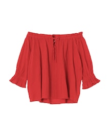 Ungrid | オフショルコットンブラウス(トップス)