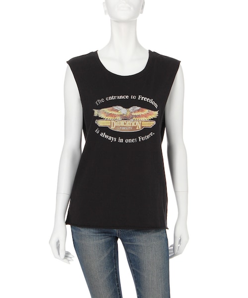 Ungrid（アングリッド）の「DEDICATIONタンク（トップス・レディース・ホワイト/ブラック・F）」の4枚目の写真