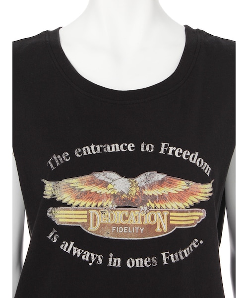 Ungrid（アングリッド）の「DEDICATIONタンク（トップス・レディース・ホワイト/ブラック・F）」の7枚目の写真