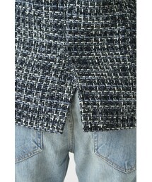 ★LINTONツイード★ジャーナルスタンダードレサージュ ツイードジャケット journal standard L'essage（ジャーナルスタンダードレサージュ