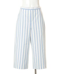 31 Sons de mode | ウエストゴム切替ストライプガウチョパンツ(パンツ)