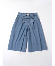 31 Sons de mode | リボン付きテンセルガウチョ(パンツ)