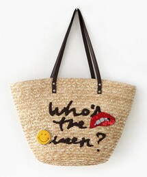 DHOLIC | ワッペンポイントレタリングかごバッグ(かごバッグ)