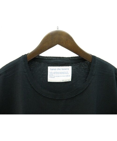 banal chic bizarre(バナルシックビザール)の「banal chic bizarre CUTOFF LAYERED T-SHIRT(Tシャツ/カットソー・レディース・その他)」の2枚目の写真