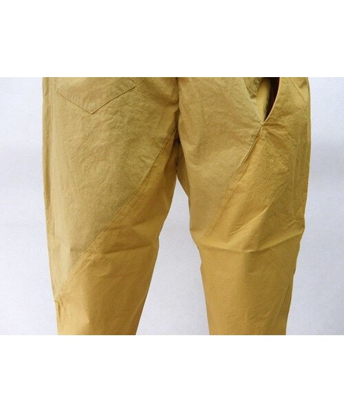 STORAMA（ストラマ）の「STORAMA 製品染切替パンツ(CAMEL)（その他パンツ・メンズ・その他）」の6枚目の写真