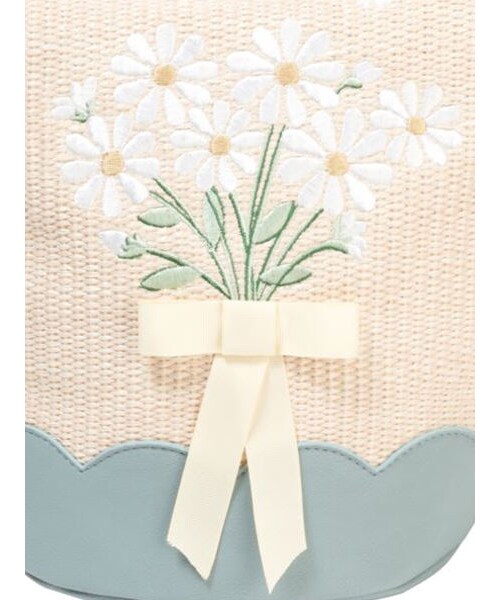 F i.n.t（フィント）の「マーガレット刺繍トートバッグ（トートバッグ・レディース・その他）」の4枚目の写真