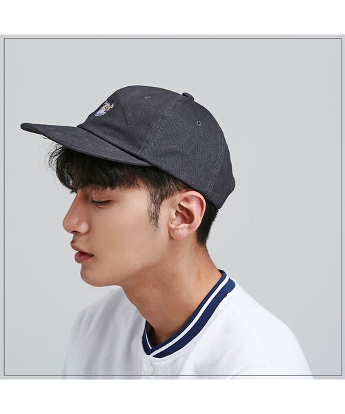 ROMANTIC CROWN（ロマンティッククラウン）の「BALLON FISH BALL CAP_GRAY（その他・メンズ・기타）」の3枚目の写真