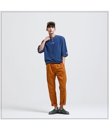 ROMANTIC CROWN | THURSDAY WIDE PANTS_MUSTARD(その他)