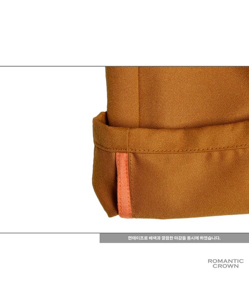 ROMANTIC CROWN（ロマンティッククラウン）の「THURSDAY WIDE PANTS_MUSTARD（その他・メンズ・기타）」の12枚目の写真