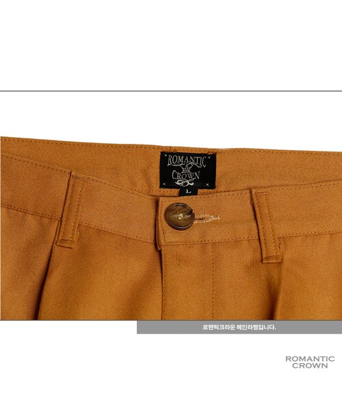 ROMANTIC CROWN（ロマンティッククラウン）の「THURSDAY WIDE PANTS_MUSTARD（その他・メンズ・기타）」の9枚目の写真