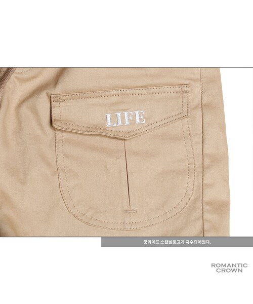 ROMANTIC CROWN（ロマンティッククラウン）の「GOOD LIFE CARGO SHORTS_BEIGE（その他・メンズ・기타）」の11枚目の写真