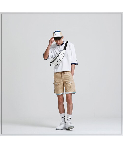 ROMANTIC CROWN（ロマンティッククラウン）の「GOOD LIFE CARGO SHORTS_BEIGE（その他・メンズ・기타）」の2枚目の写真