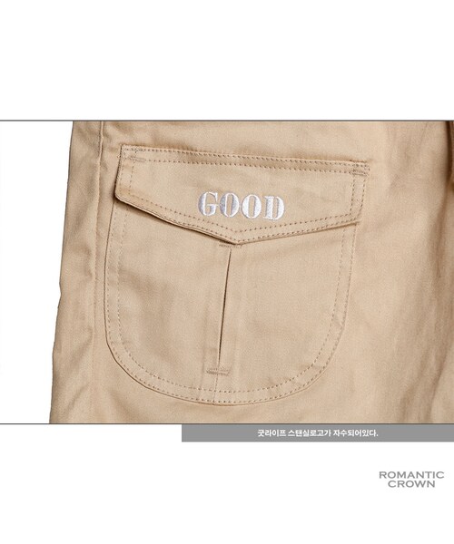 ROMANTIC CROWN（ロマンティッククラウン）の「GOOD LIFE CARGO SHORTS_BEIGE（その他・メンズ・기타）」の10枚目の写真