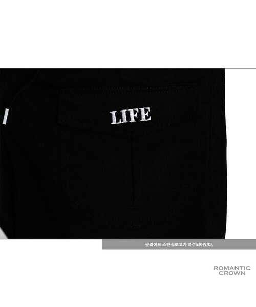ROMANTIC CROWN（ロマンティッククラウン）の「GOOD LIFE CARGO SHORTS_BLACK（その他・メンズ・기타）」の11枚目の写真