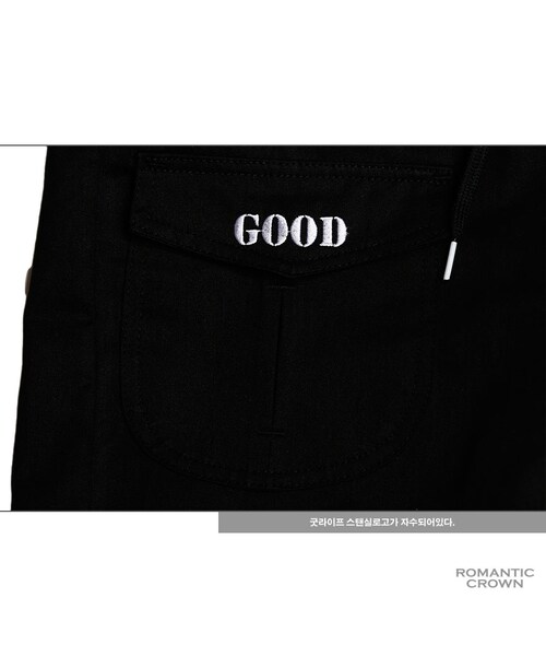ROMANTIC CROWN（ロマンティッククラウン）の「GOOD LIFE CARGO SHORTS_BLACK（その他・メンズ・기타）」の10枚目の写真