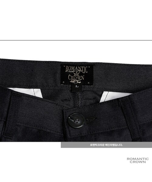 ROMANTIC CROWN（ロマンティッククラウン）の「THURSDAY WIDE PANTS_BLACK（その他・メンズ・기타）」の9枚目の写真