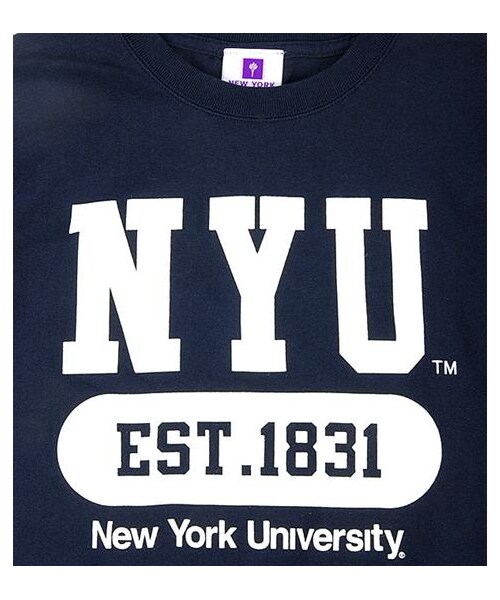 Audience（オーディエンス）の「NYU印花短T（その他・メンズ・海軍藍）」の3枚目の写真