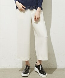 MID by MIDWEST | MID by MIDWEST クロップドワイドパンツ(その他パンツ)