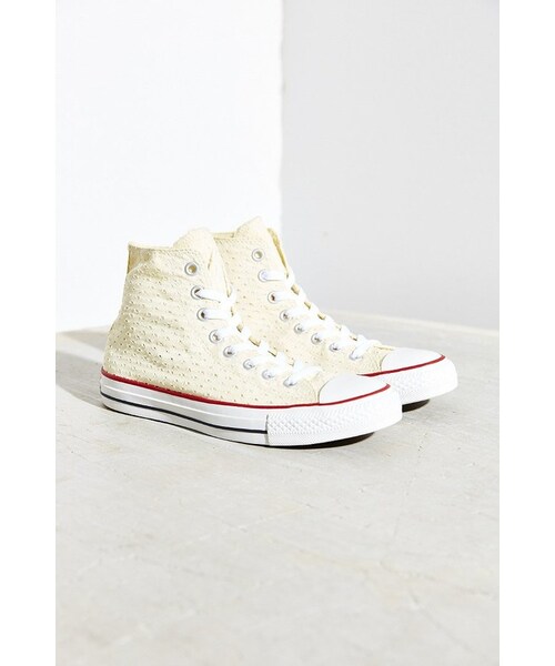 CONVERSE(コンバース)の「Converse Chuck Taylor Perforated Canvas All Star Sneaker(スニーカー・レディース・Beige・6/6.5/7/7.5/8/8.5/9/10)」の6枚目の写真