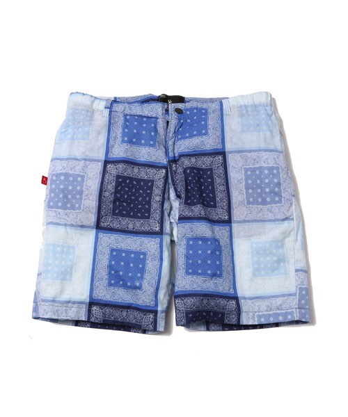 VIRGOwearworks（ヴァルゴウェアワークス）の「Intersection BB shorts ペイズリー柄 ショートパンツ（パンツ・メンズ・BLUE/RED/BLACK・2/3/4）」の2枚目の写真