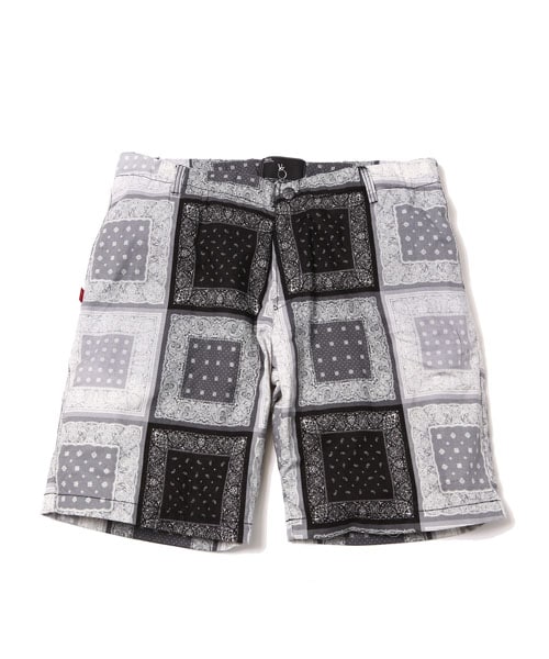 VIRGOwearworks（ヴァルゴウェアワークス）の「Intersection BB shorts ペイズリー柄 ショートパンツ（パンツ・メンズ・BLUE/RED/BLACK・2/3/4）」の4枚目の写真