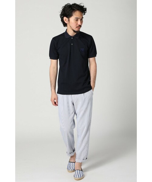 EDIFICE（エディフィス）の「EDIFICE*FILA ストライプポロ（）」 - WEAR