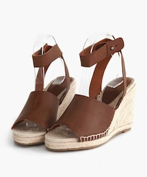 DHOLIC | ワイドストラップウェッジヒールサンダル(サンダル)