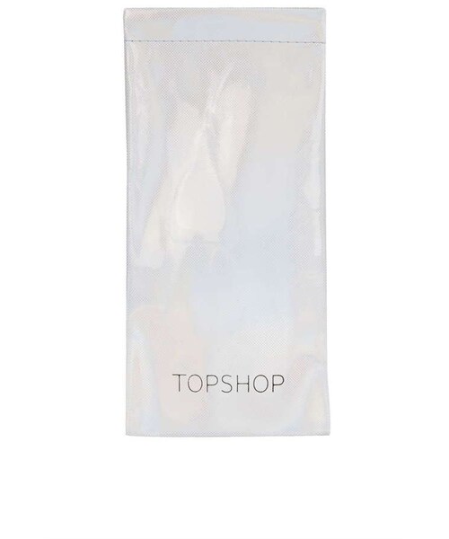 TOPSHOP(トップショップ)の「Aggressive wayfarer sunglasses(サングラス・レディース・Brown・ONE)」の3枚目の写真