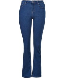 TOPSHOP | Petite moto jamie flared jeans(デニムパンツ)