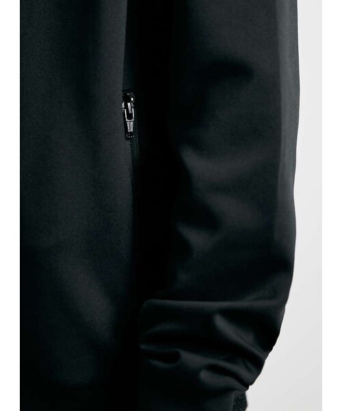 TOPMAN(トップマン)の「Black Technical Fabric Bomber Jacket(テーラードジャケット・メンズ・Black・XXS/XS/S/M/L/XL)」の3枚目の写真