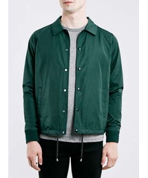 TOPMAN | Khaki Nylon Coach Jacket(テーラードジャケット)