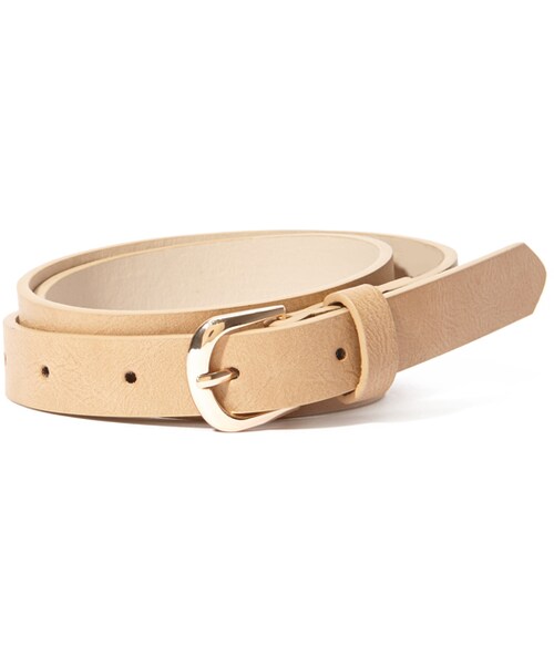 FOREVER 21(フォーエバー トゥエンティーワン)の「FOREVER 21 Classic Faux Leather Belt(ベルト・レディース・Black/Brown/Gray・MED/LG/SM/MED/XS/S)」の3枚目の写真