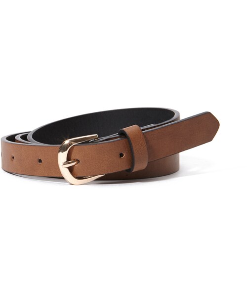 FOREVER 21(フォーエバー トゥエンティーワン)の「FOREVER 21 Classic Faux Leather Belt(ベルト・レディース・Black/Brown/Gray・MED/LG/SM/MED/XS/S)」の13枚目の写真