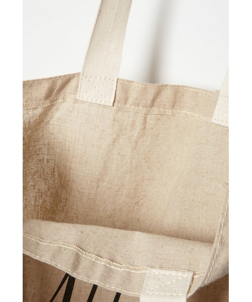 FOREVER 21（フォーエバー トゥエンティーワン）の「FOREVER 21 All Good Things Shopper Tote（バックパック/リュック・レディース・Beige・One size）」の6枚目の写真