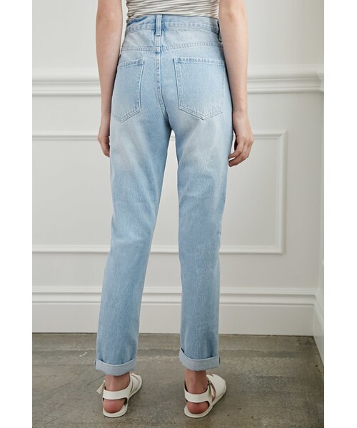 FOREVER 21（フォーエバー トゥエンティーワン）の「FOREVER 21 Mom Fit Jeans（デニムパンツ・レディース・Blue・26/28/29/30）」の5枚目の写真