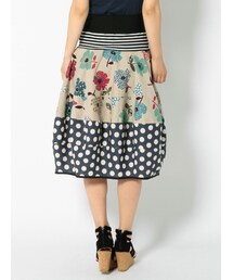 美品✨PICTURES 2wayドット&ストライプバルーンスカート　ピクチャーズ 美品✨PICTURES 2wayドット&ストライプバルーンスカート