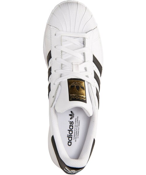 adidas(アディダス)の「adidas Women's Superstar Casual Sneakers from Finish Line(スニーカー・レディース・White・11)」の5枚目の写真